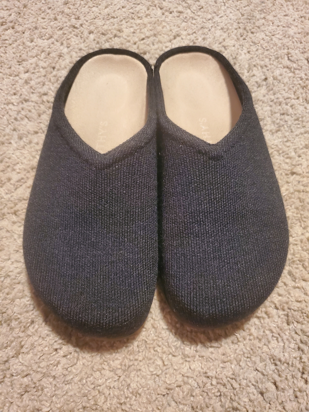 Rothy's Clog Soft Black Knit Slip-On - Picture 2 of 6